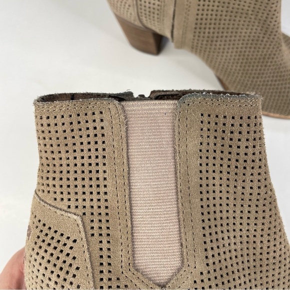 Toms Womens Majorca Peep Toe Ankle Booties Size 7 - Picture 6 of 8
